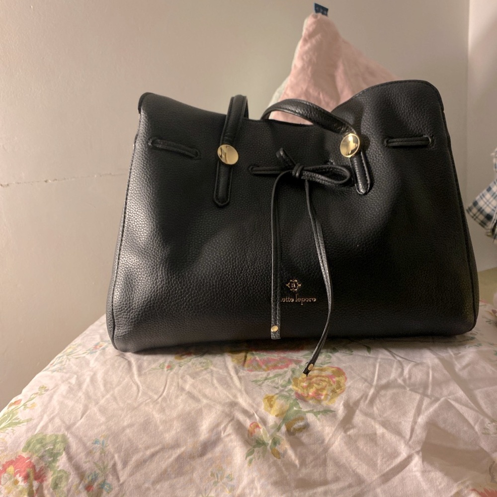 Nanette Lepore Black satchel.